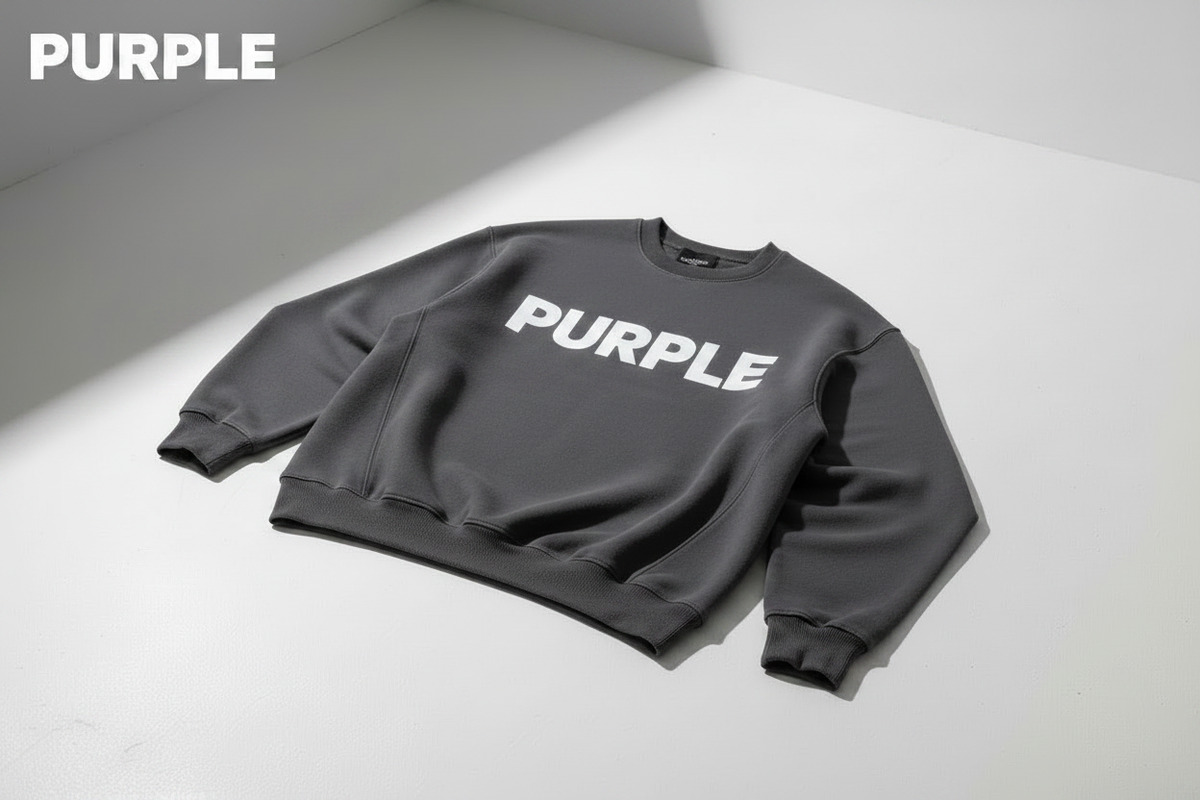 Purple Brand Sweatshirts Collection Hero