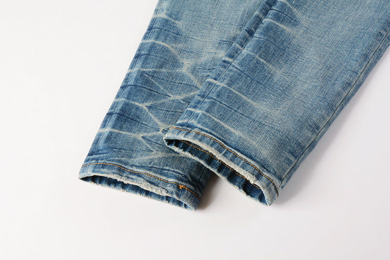 AMIRI Slim Fit Jeans #8897 – Men's Distressed Denim