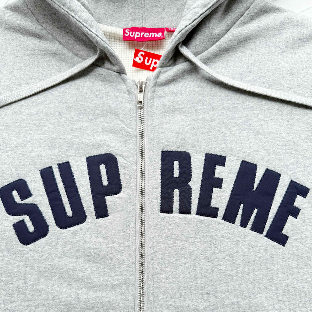 Supreme 25FW Thermal Lined Zip Up Hooded Sweatshirt